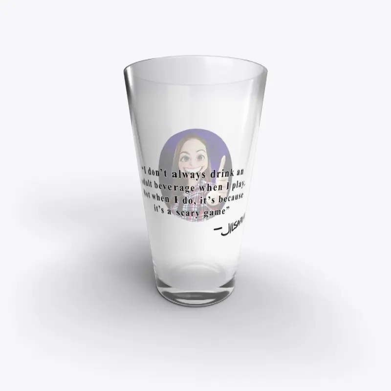 Liquid Courage Glass